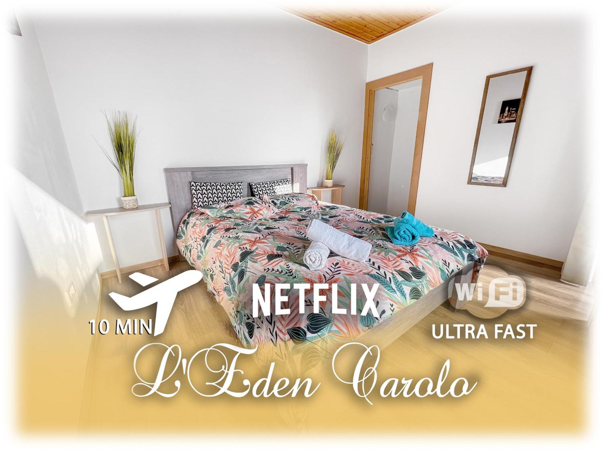 Dampremy L'Eden Carolo - Netflix, Wi-Fi, 10Min Aeroport, Parking Gratuit 아파트 외부 사진